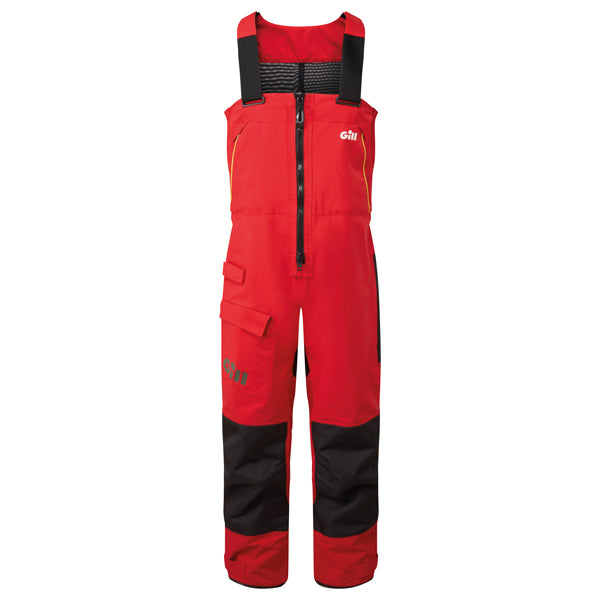 Gill, OS26 offshorebuks i rød farve set forfra, størrelse XXL