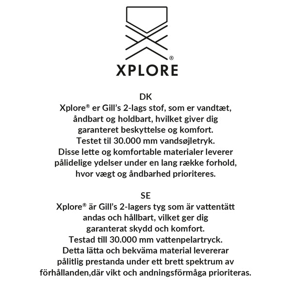 Jakken åbnet med lynlås for at vise indvendige lommer