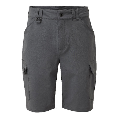 Gill UV019 UV Tec Pro shorts i grå, set fra siden.