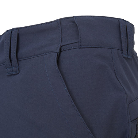 Bagview af Gill UV023 bukser i navy, detaljeret synlig