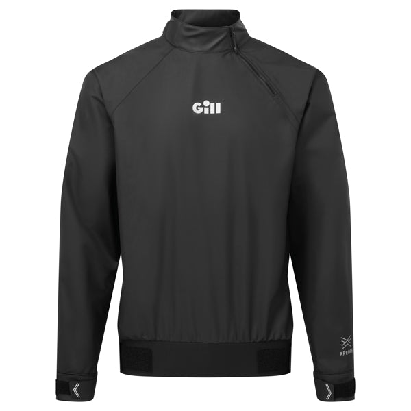 Gill V102S Verso Lite smock i sort set forfra, størrelse M.