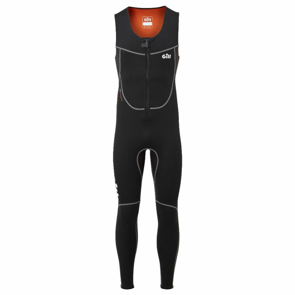 Gill 5017 Long John dragt set forfra i sort