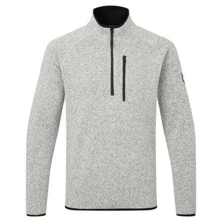 Gill 1500 fleece jakke i grå set forfra, str. M
