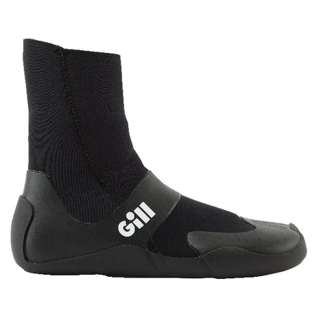 Gill, sort neopren støvle set fra siden, størrelse 40/41