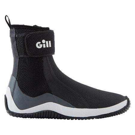 Gill, 966 Aero neopren støvle set forfra, elegant sort design
