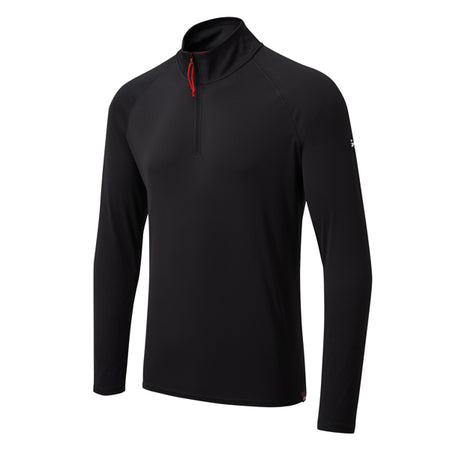 Gill UV-langærmet T-shirt i str. L, set forfra med lynlås og UV 50+ beskyttelse.
