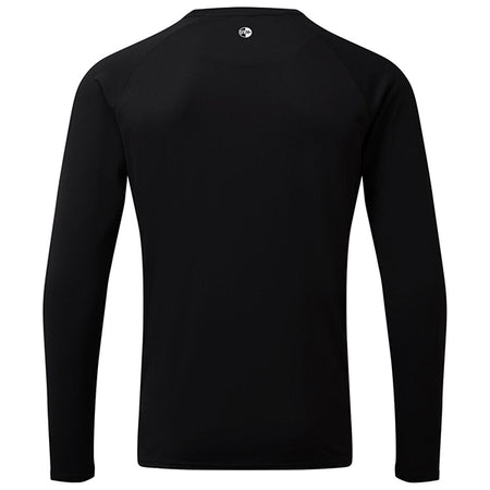 Bagudbillede af Gill UV Tec T-shirt i sort, afslappet pasform