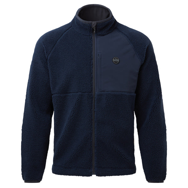 Gill 1704 Cromerty fleecejakke i navy, set forfra
