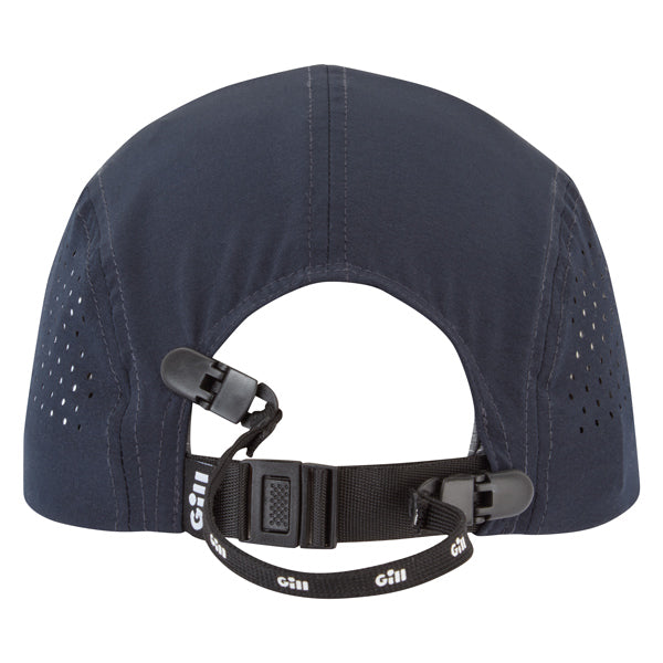 Gill 156 Verso Cap Navy set fra siden med skygge