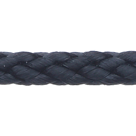 Robline Polyester 8 line i sort på rulle, klar til brug som flagline.