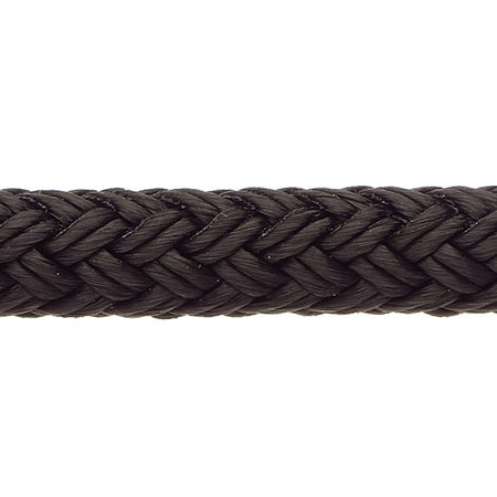 Robline Rio fortøjningsline 18mm i sort farve, set fra siden