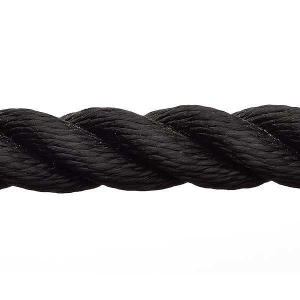 Robline Rapallo 16mm sort ankertov, vises på rulle med 70m længde.