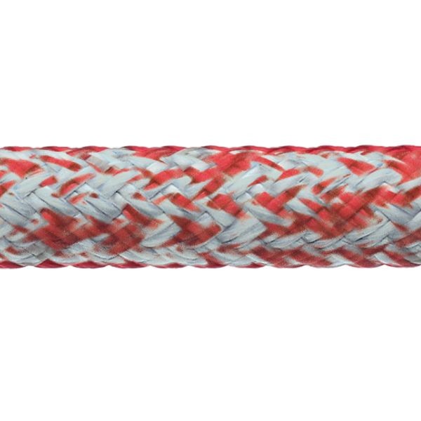 Robline Globe Pro Robtec fald 6mm i hvid/rød farve set foran