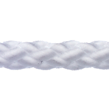 Robline Polyester 8 Allroundline i hvid farve, 1 mm tyk, præsenteret liggende