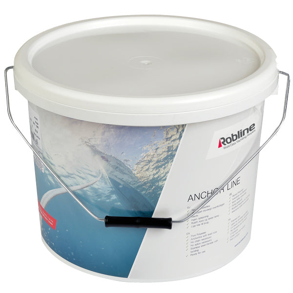 Robline ankerline med bly, 12mm tyk, udsigt til rulle