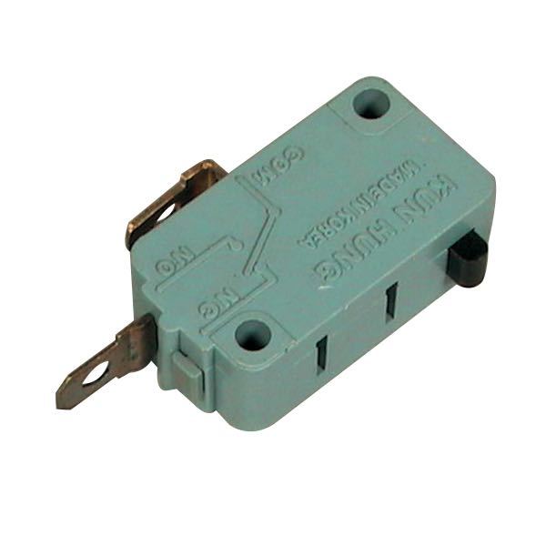 Sikkerhedskontakt fra Ultraflex til kontrolkabler, set fra siden.