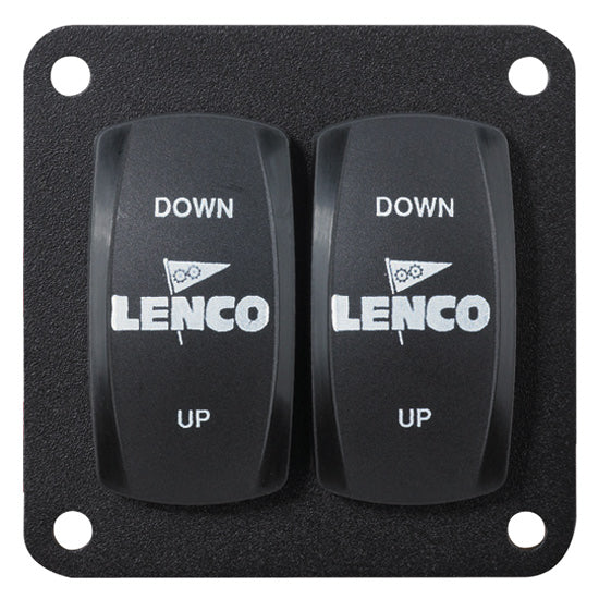 Frontview af SeaTec Lenco panel til trimplan
