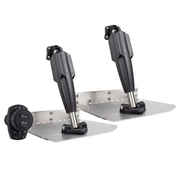 Lenco trim tab kit, set forfra med kontrolpanel