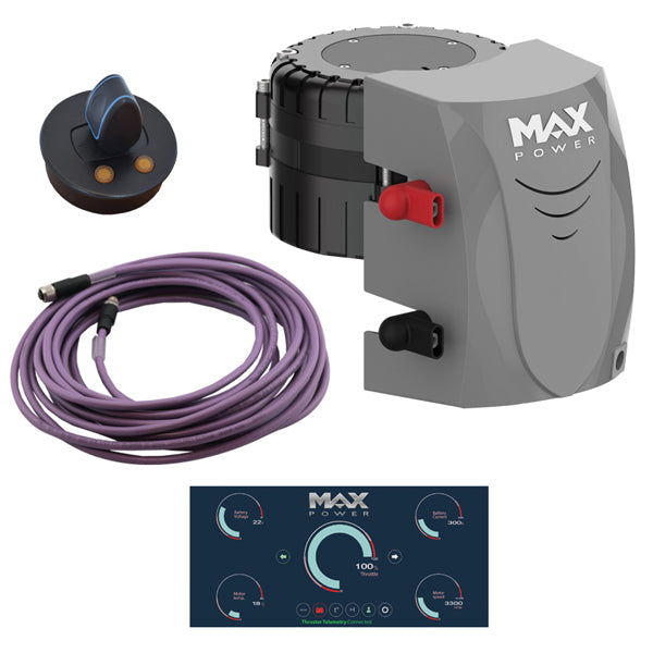 Max Power Bovpropel Eco 90 motor kit 24V set fra siden.