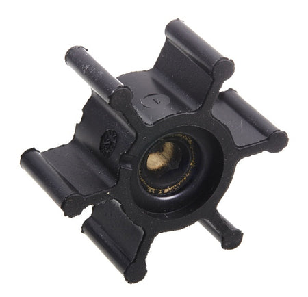 SeaTec impeller til jabsco og johnson set forfra med detaljeret design.