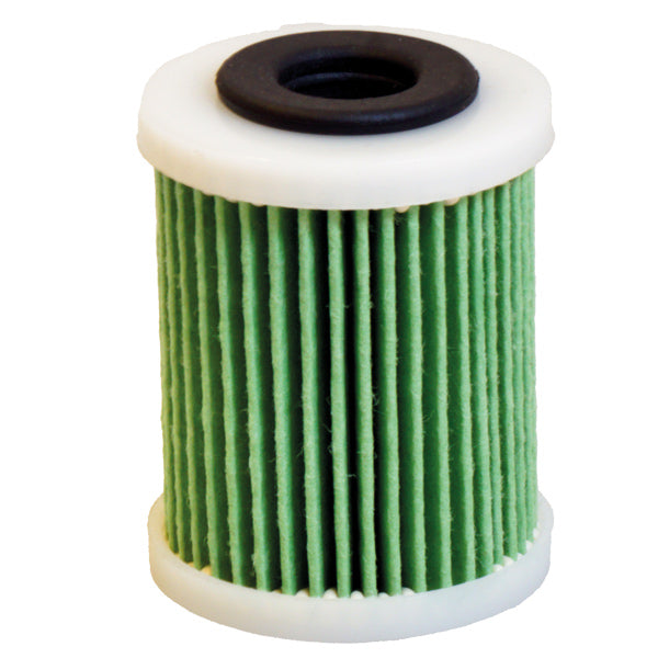 Brændstoffilter fra SeaTec, designet til Yamaha motorer, set forfra.