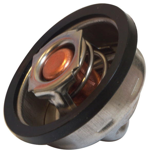 SeaTec termostat til Volvo OEM 877355, set fra siden med detaljeret design.