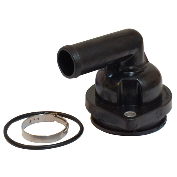SeaTec termostat med hus til Mercury OEM 892864T04, set forfra.