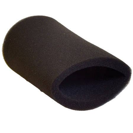 SeaTec luftfilter til Volvo D2, set fra siden med klare detaljer.