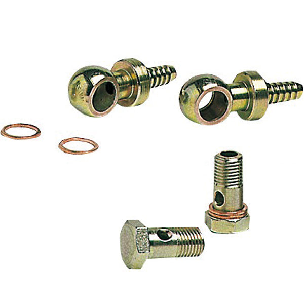 Vinkel fitting fra SeaTec til montering på olietank, 10mm