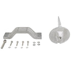 Quicksilver Aluminium Anode Kit til Yamaha motorer, præsenteret på hvid baggrund