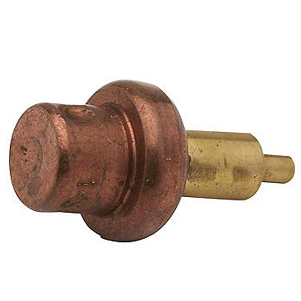 Quicksilver termostat til Johnson/Evinrude/OMC bådmotor, set forfra.