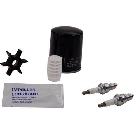 SeaTec Yamaha Servicekit F15C F20B præsenteret pakket i en æske