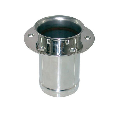 1852 76mm RF udstødning i rustfrit stål set forfra