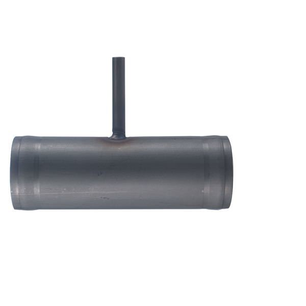 1852 63mm RF tilslut.rør med studs set forfra