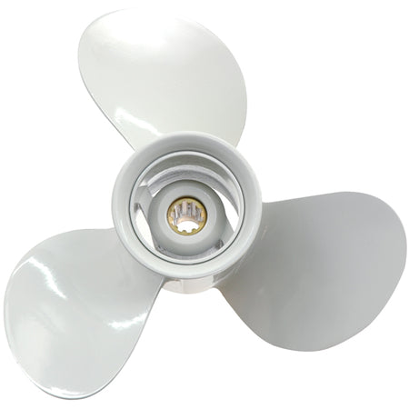 Polastorm Propeller 13 1/2" x 15" til Yamaha set fra siden