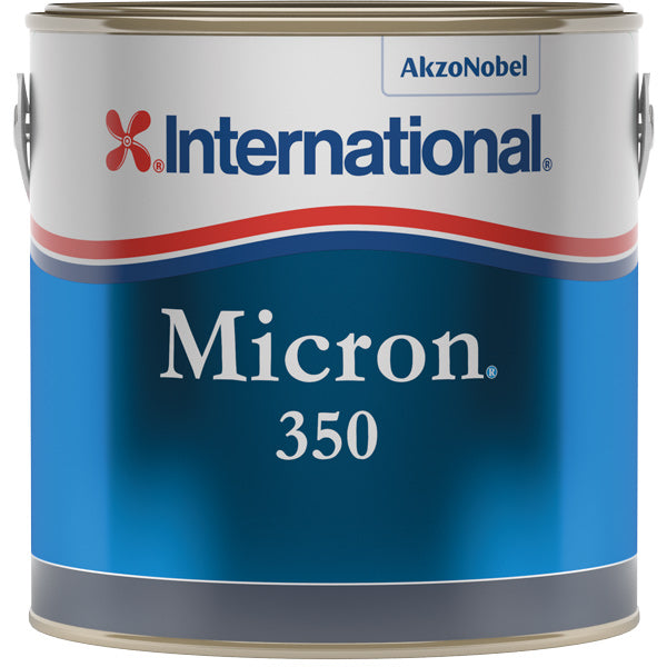 International Micron 350W bundmaling i hvid, pakket i 2,5L dåse