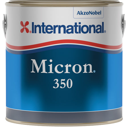 International Micron 350W bundmaling i hvid, pakket i 2,5L dåse