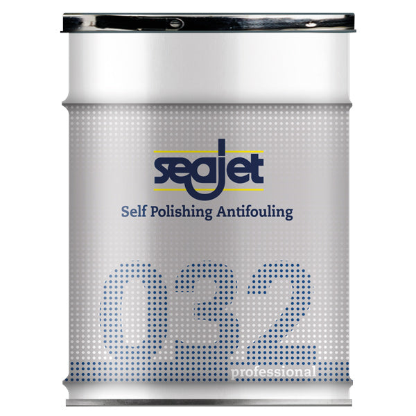 SeaJet 032 Professional bundmaling i sort farve præsenteret i 5L dåse