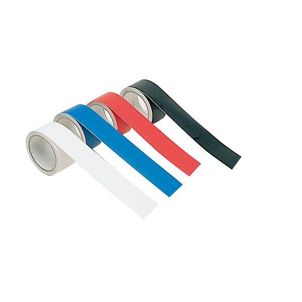 SeaTec dekotape i blå farve på hvid baggrund, rulle på 15mm x 10m