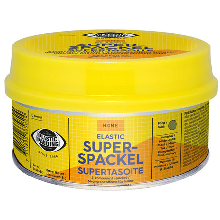 Plastic Padding, Elastic super spartel i 180 ml tube, klar til brug.