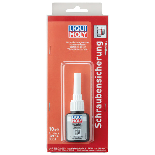 Liqui Moly låsevæske kraftig i pakke, perfekt til reparationer