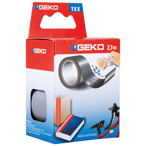 Geko, SeaTec, Geko lærredstape 38mm x 2,7 meter grå