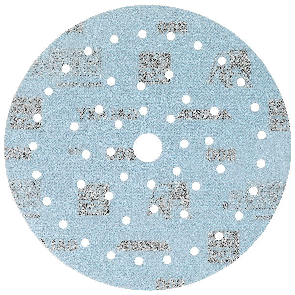 Mirka Galaxy 150 mm P2000 sandpapir med multi hul design, pakket i 50 stk.