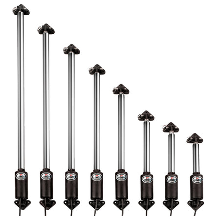 Lenco 8" Hatch Lift kort 12V gasdæmpere set fra siden
