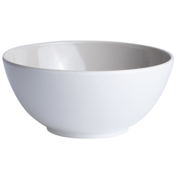 Harmony hvid/beige skål fra Marine Business, vist oppefra med en elegant finish