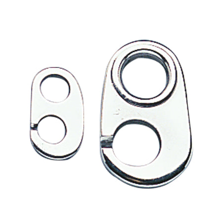 Ronstan patentclips 10x37 mm monteret på bådudstyr i brug