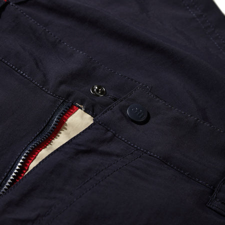 Gill UV012 Tec shorts herre navy detalje af lomme