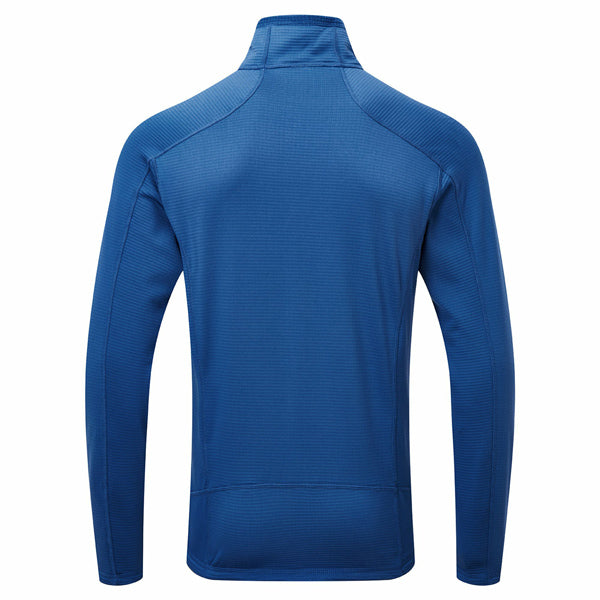 Gill fleece med halslynclosure, vist fra siden