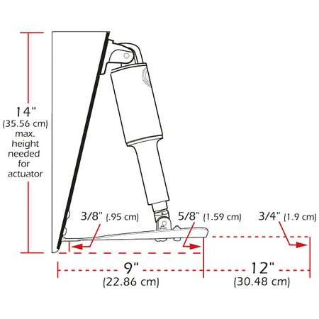 Lenco trimplan 12x18" set bagfra med detaljeret design