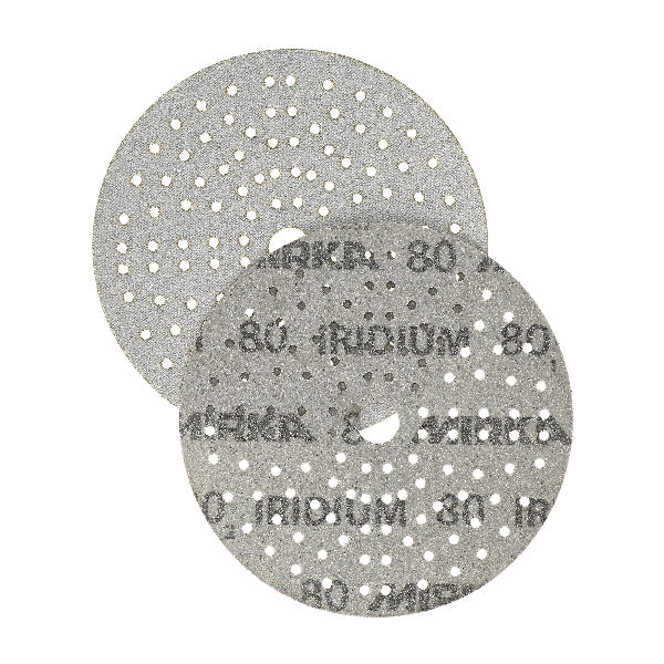Mirka Iridium slib rondel 125mm pakket i 10 stk med P180 korn